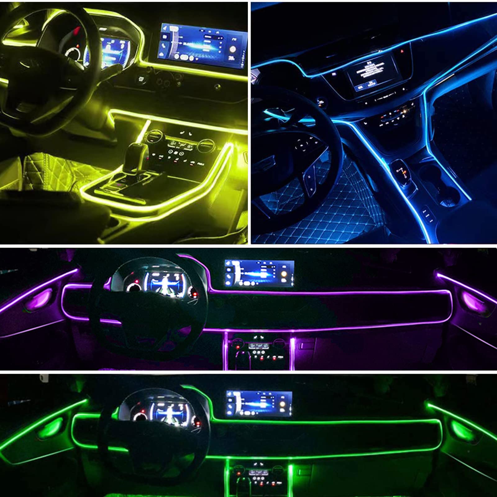 Neon Car LED Interior Lights RGB