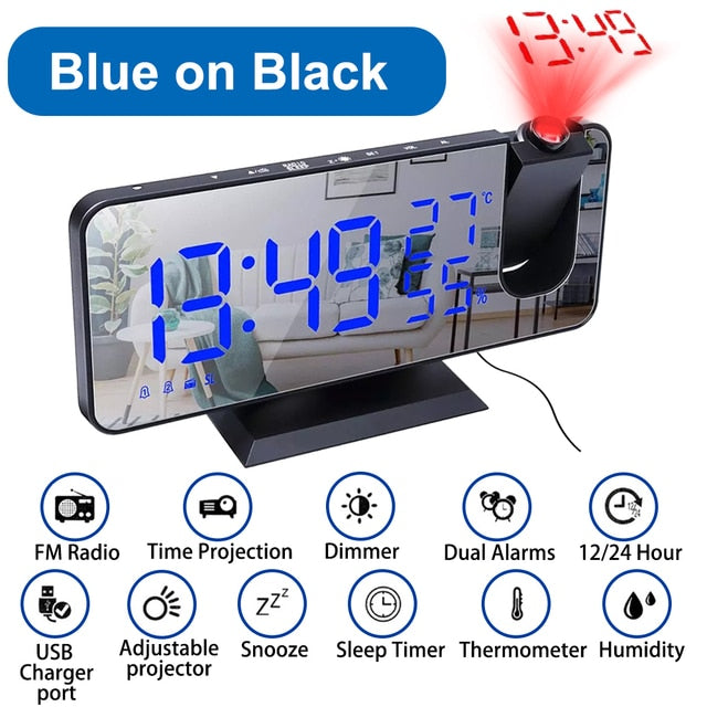 Projector Alarm Clock