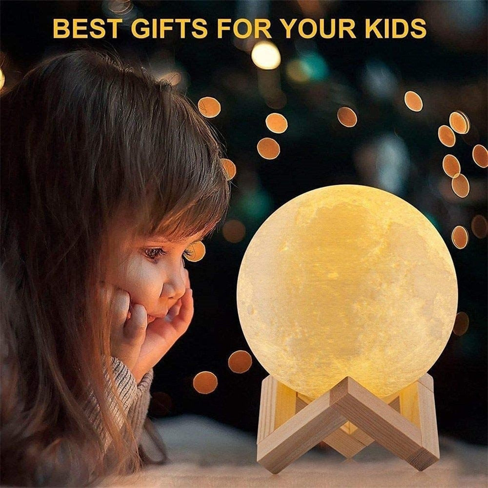 3D Print Floating Moon Night Light