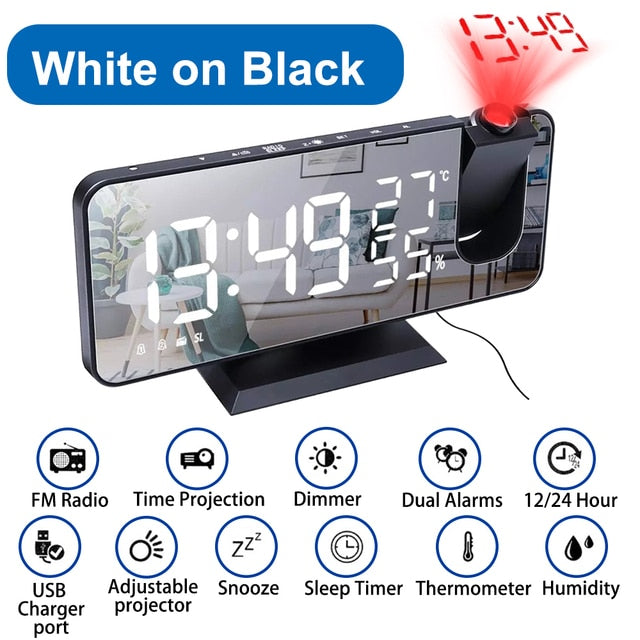 Projector Alarm Clock