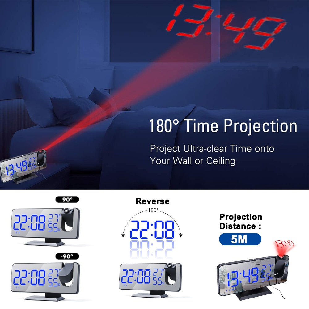 Projector Alarm Clock