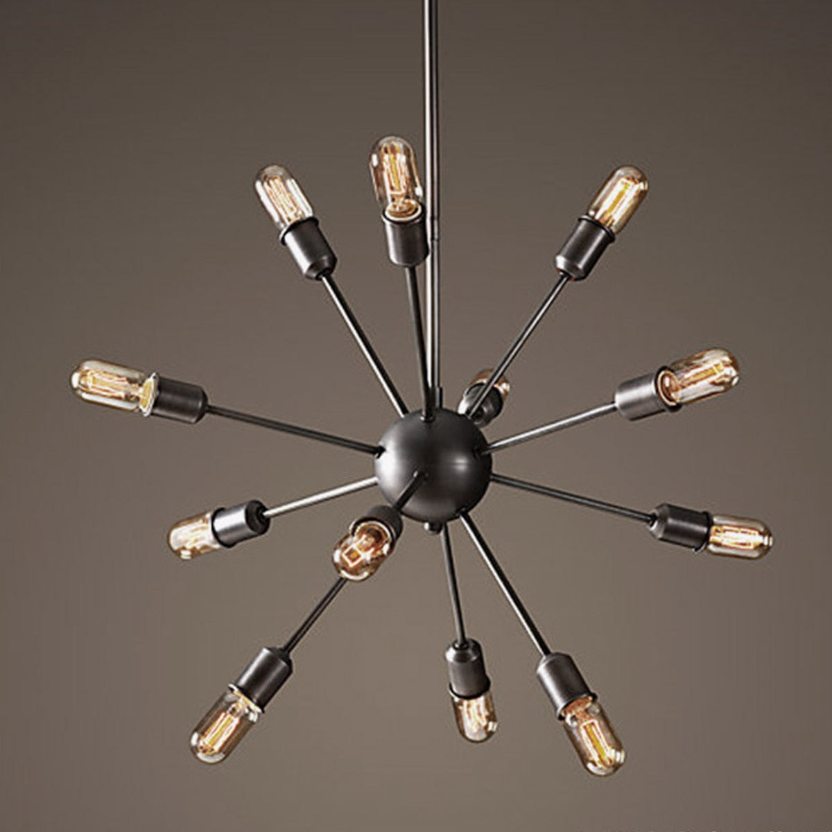 Vintage Industrial Sputnik Chandelier