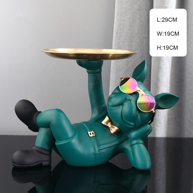 Resin Décor Dog Statue