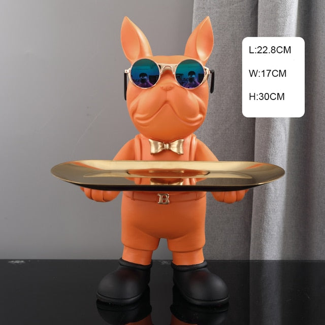 Resin Décor Dog Statue