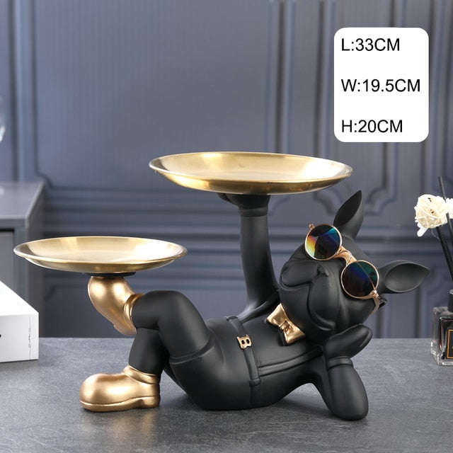 Resin Décor Dog Statue