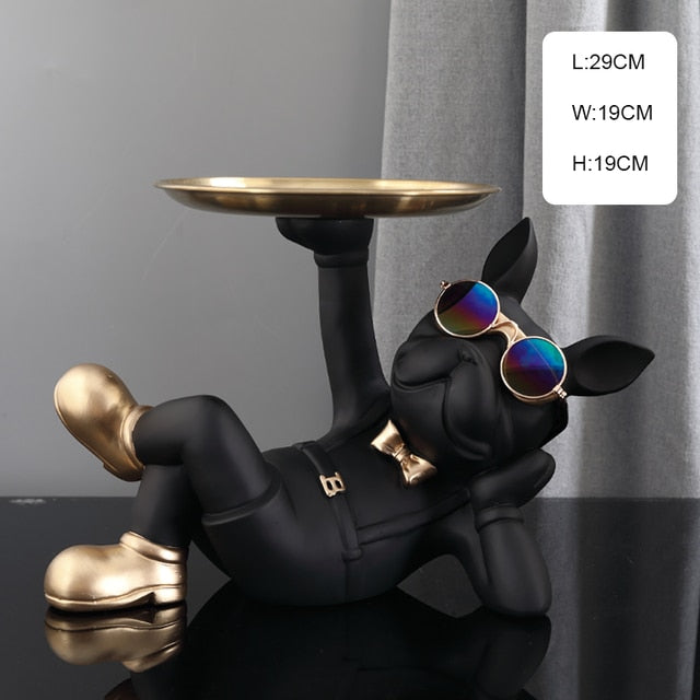 Resin Décor Dog Statue