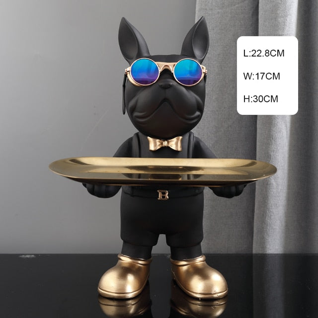 Resin Décor Dog Statue
