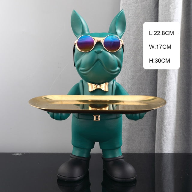 Resin Décor Dog Statue