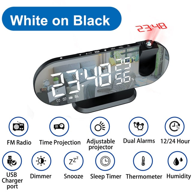 Projector Alarm Clock