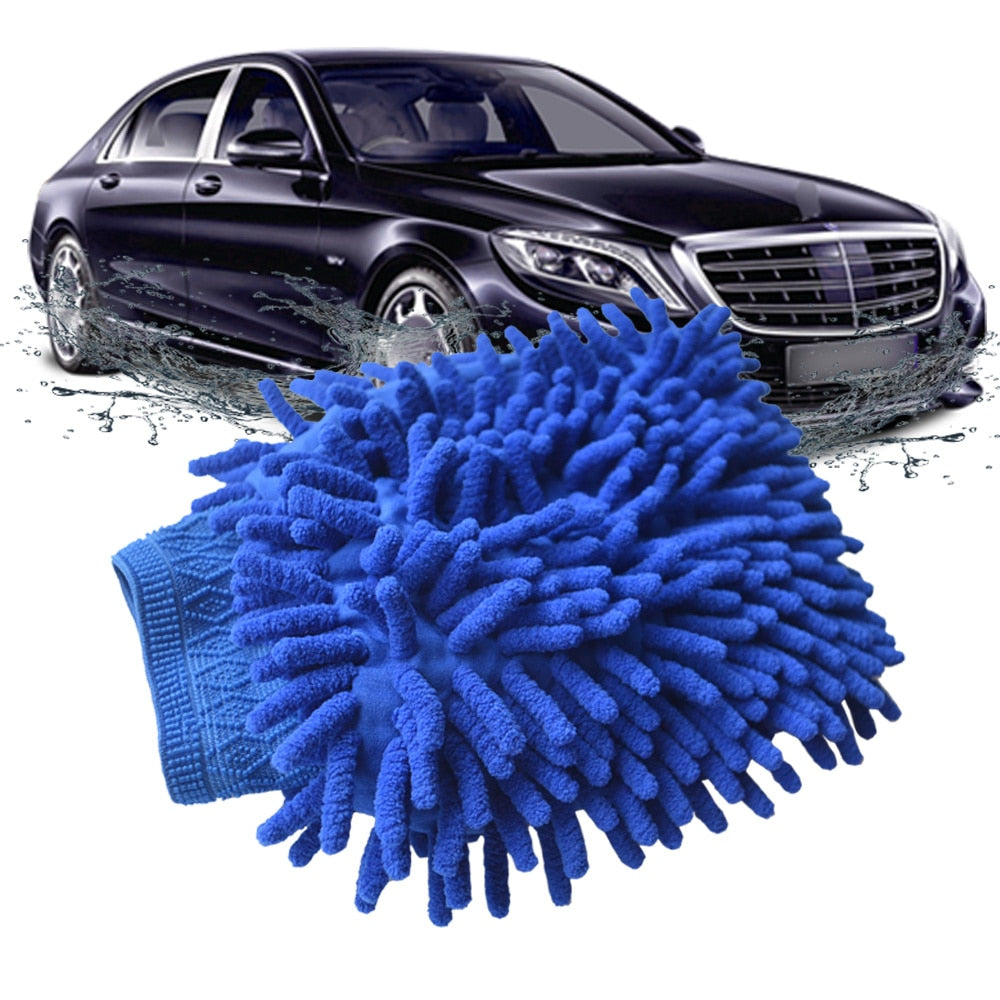 Microfiber Car Wash Sponge Mitts