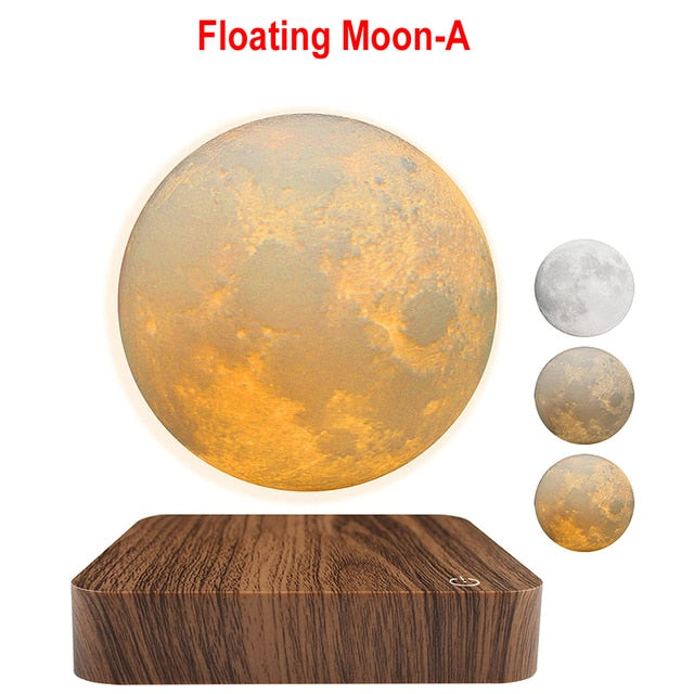 3D Print Floating Moon Night Light